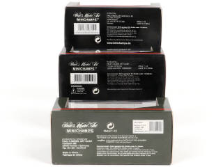 Lot 158 - MINICHAMPS (ALLEMAGNE) (3)