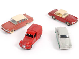 Lot 407 - DINKY TOYS (FRANCE) (4)