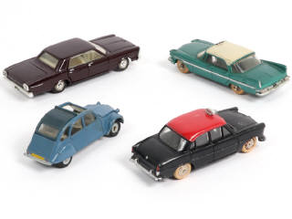 Lot 343 - DINKY TOYS (FRANCE) (4)