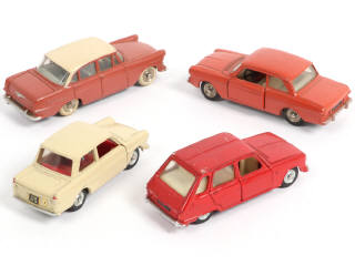 Lot 341 - DINKY TOYS (FRANCE) (4)