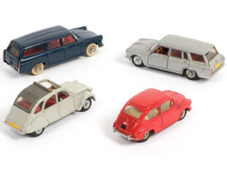 Lot 344 - DINKY TOYS (FRANCE) (4)