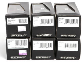 Lot 216 - MINICHAMPS (ALLEMAGNE) (6)
