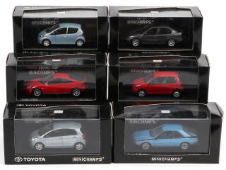 Lot 218 - MINICHAMPS (ALLEMAGNE) (6)