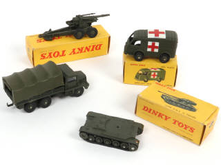 Lot 407 - DINKY TOYS (FRANCE) (4)