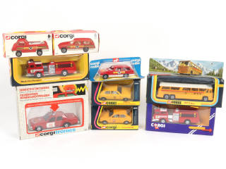 Lot 227 - CORGI TOYS (GB) (9)