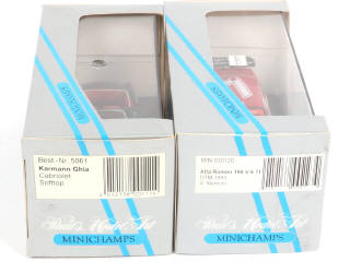 Lot 162 - MINICHAMPS (ALLEMAGNE) (2)