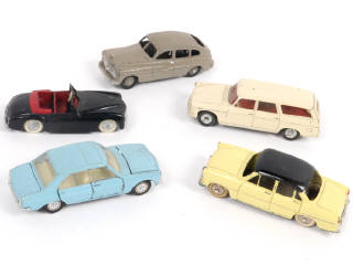 Lot 419 - DINKY TOYS (FRANCE) (5)