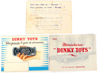 Lot 391 - DINKY TOYS (FRANCE) (3)