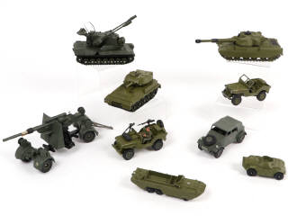 Lot 265 - DINKY TOYS (GB) (9)