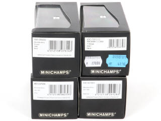 Lot 287 - MINICHAMPS (ALLEMAGNE) (4)