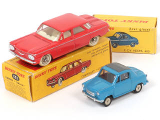 Lot 358 - DINKY TOYS (FRANCE) (2)