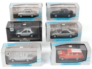 Lot 152 - MINICHAMPS (ALLEMAGNE) (6)