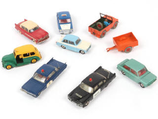 Lot 271 - DINKY TOYS (GB) (9)