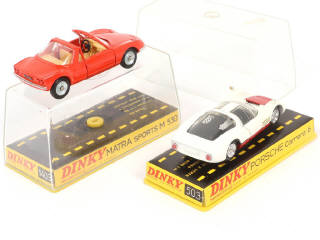 Lot 348 - DINKY TOYS (FRANCE) (2)