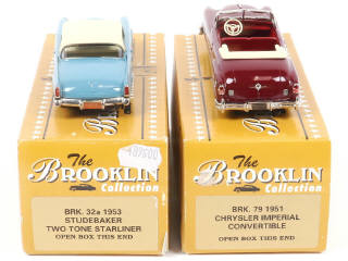 Lot 139 - BROOKLIN MODELS (GB) (2)