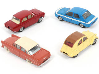 Lot 303 - DINKY TOYS (FRANCE) (4)
