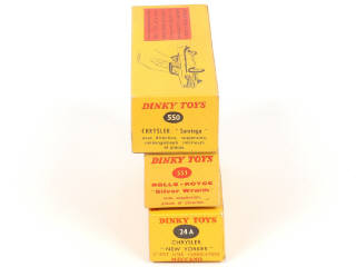 Lot 260 - DINKY TOYS (FRANCE) (3)
