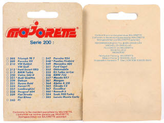 Lot 203 - MAJORETTE (FRANCE) (2)