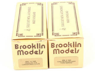 Lot 134 - BROOKLIN MODELS (GB) (2)