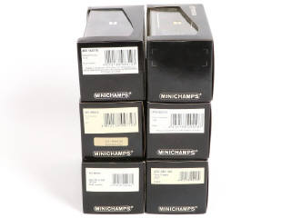 Lot 99 - MINICHAMPS (ALLEMAGNE) (6)