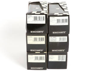 Lot 101 - MINICHAMPS (ALLEMAGNE) (6)