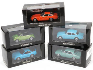 Lot 110 - MINICHAMPS (ALLEMAGNE) (5)