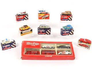 Lot 141 - CORGI TOYS (GB) (9)