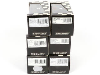 Lot 73 - MINICHAMPS (ALLEMAGNE) (6)
