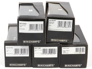 Lot 106 - MINICHAMPS (ALLEMAGNE) (5)