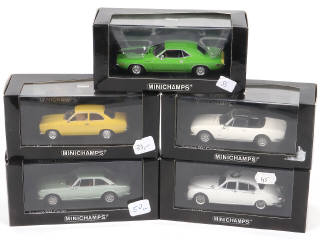 Lot 107 - MINICHAMPS (ALLEMAGNE) (5)