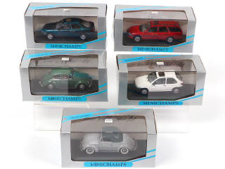 Lot 105 - MINICHAMPS (ALLEMAGNE) (5)