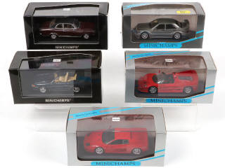 Lot 109 - MINICHAMPS (ALLEMAGNE) (5)