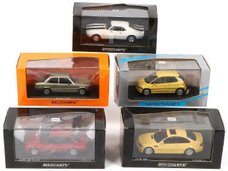 Lot 93 - MINICHAMPS (ALLEMAGNE) (5)