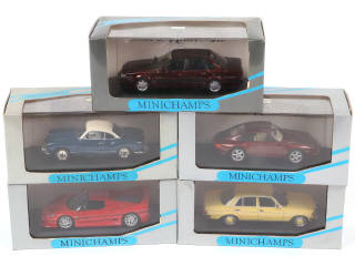 Lot 108 - MINICHAMPS (ALLEMAGNE) (5)