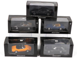 Lot 128 - MINICHAMPS (ALLEMAGNE) (5)