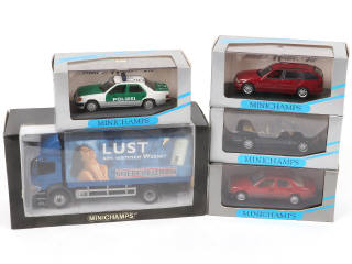 Lot 123 - MINICHAMPS (ALLEMAGNE) (5)