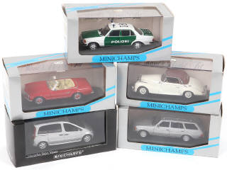 Lot 121 - MINICHAMPS (ALLEMAGNE) (5)