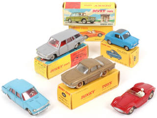 Lot 315 - DINKY TOYS (FRANCE) (5)