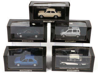 Lot 86 - MINICHAMPS (ALLEMAGNE) (5)