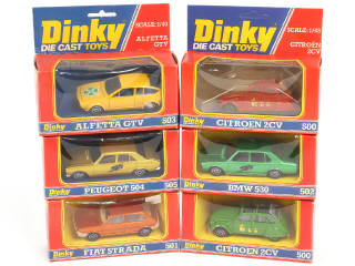 Lot 231 - DINKY TOYS (GB) (6)