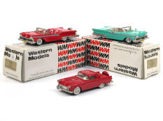 WESTERN MODELS & BROOKLIN MODELS (3)