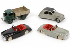 Lot 258 - DINKY TOYS (FRANCE) (4)