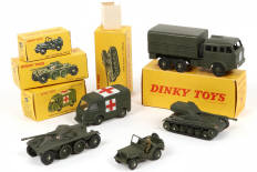 Lot 254 - DINKY TOYS (FRANCE) (4)