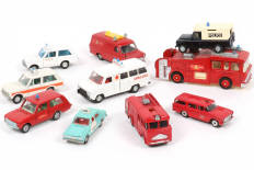 Lot 198 - DINKY TOYS (GB) (10)