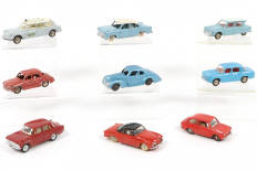 Lot 273 - DINKY TOYS (FRANCE) (9)