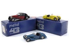 METAL 43 & WESTERN MODELS (3)