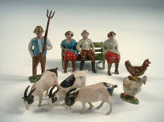 FIGURINES avant guerre en plomb creux (FRANCE) (3)