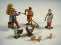 FIGURINES avant guerre en plomb creux (FRANCE) (4)