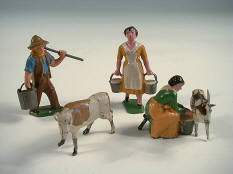 FIGURINES avant guerre en plomb creux (FRANCE) (5)