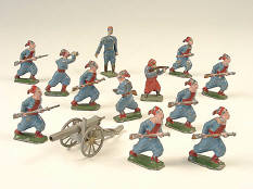 FIGURINES en plomb creux (FRANCE) (1)